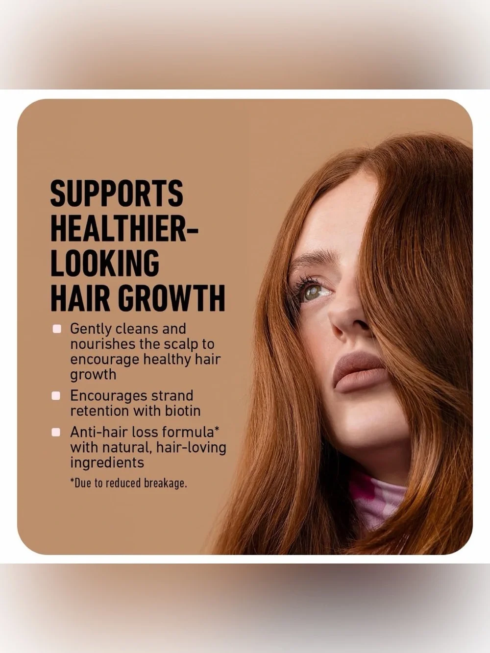 Rinse Thicken + Volume Shampoo - White